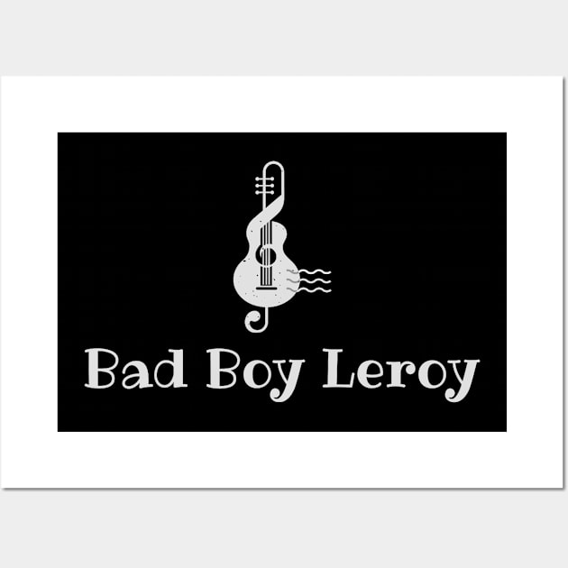 Bad Boy Leroy Wall Art by craftydoartist